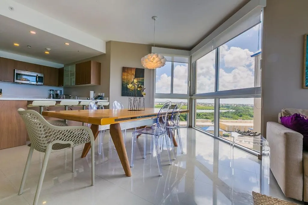 3Bs-Blue516 - Beach Is Calling, Sea You Soon! Ocean View Condo Palm Beach Aruba